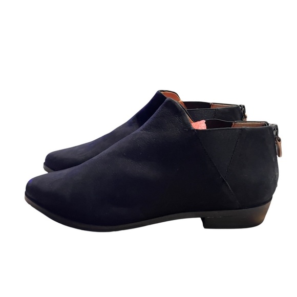 Gentle Souls Neptune Chelsea Leather Ankle Boots Black Size 10 - Picture 1 of 8
